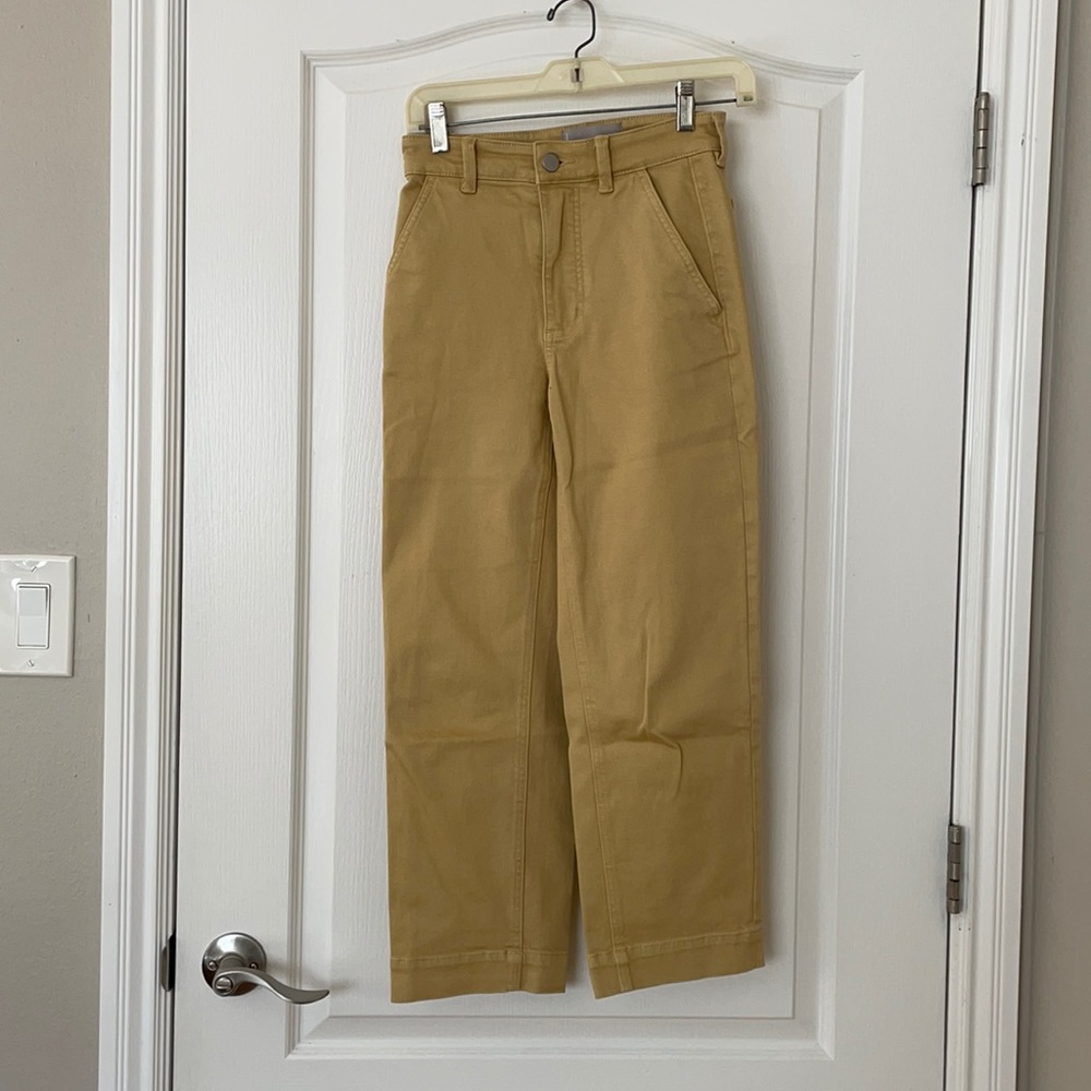 Everlane crop straight pants